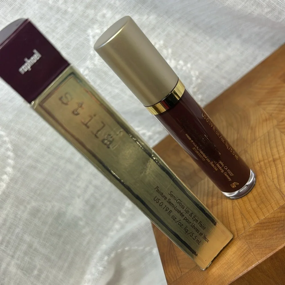 NWT Stila Raphael semi-gloss lip and eye point